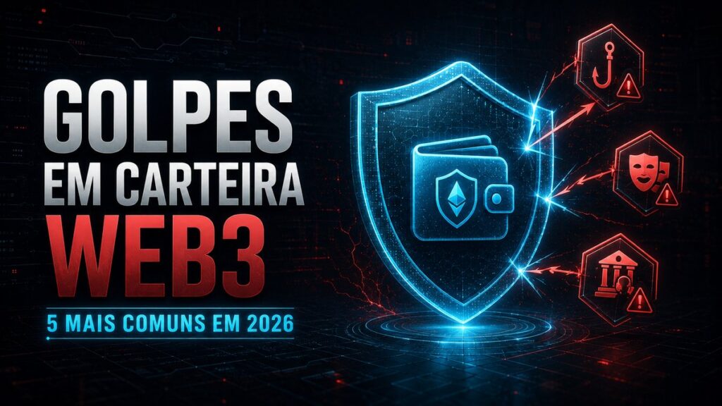 Golpes em Carteira Web3: os 5 Mais Comuns em 2026 e Como Se Proteger